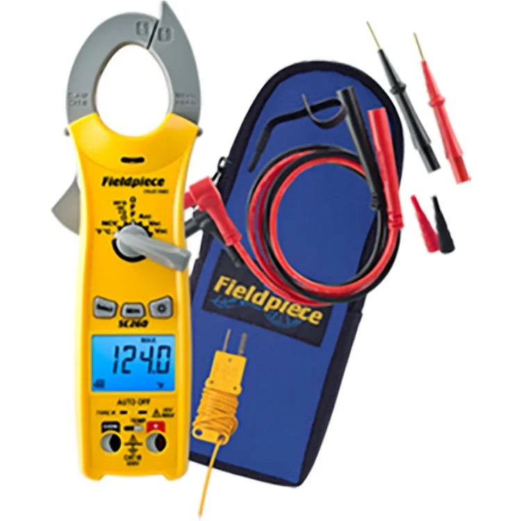 Compact Clamp Meter with True RMS & Magnetic Hanger C47208