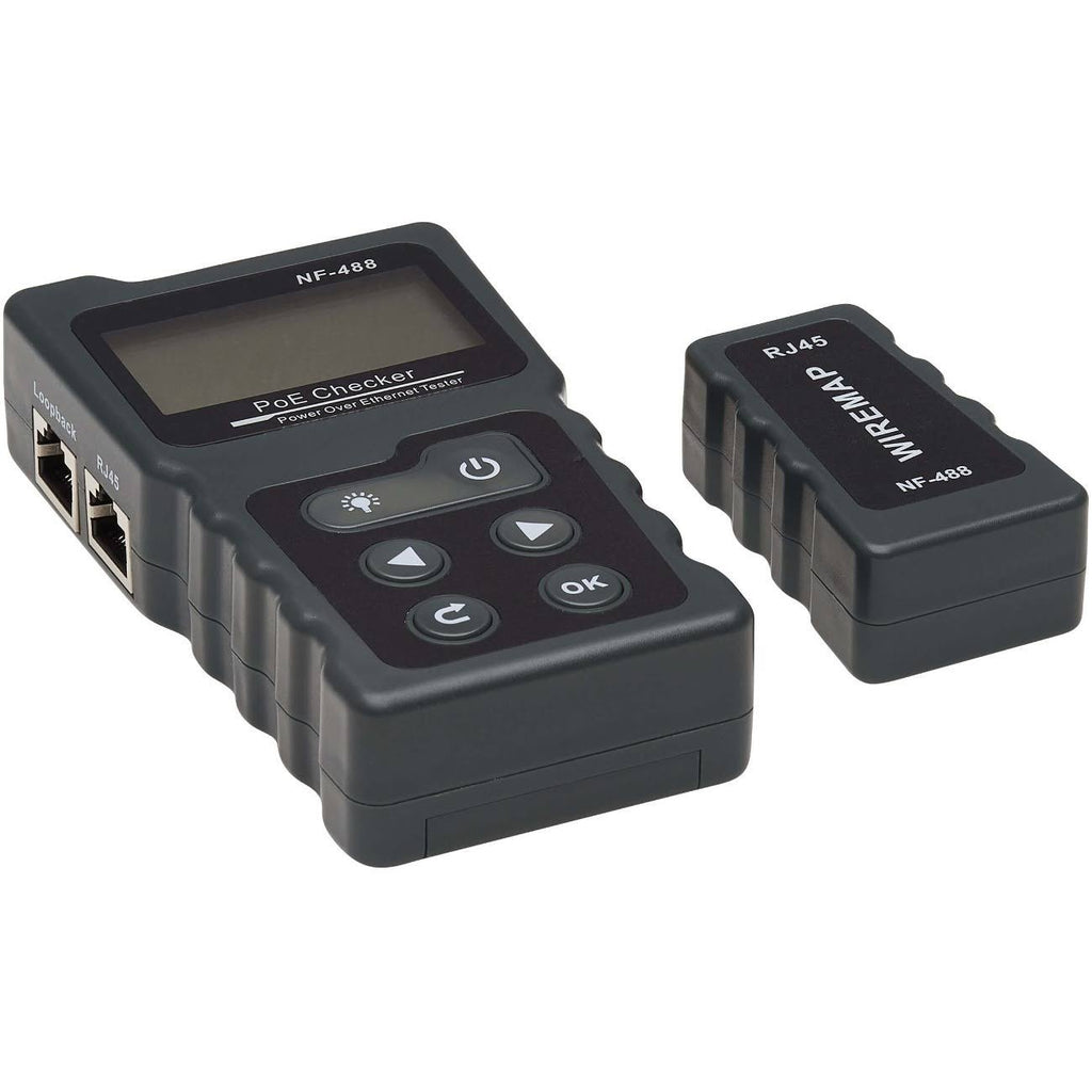 Network and Power over Ethernet Signal Tester with Carrying Case M1145