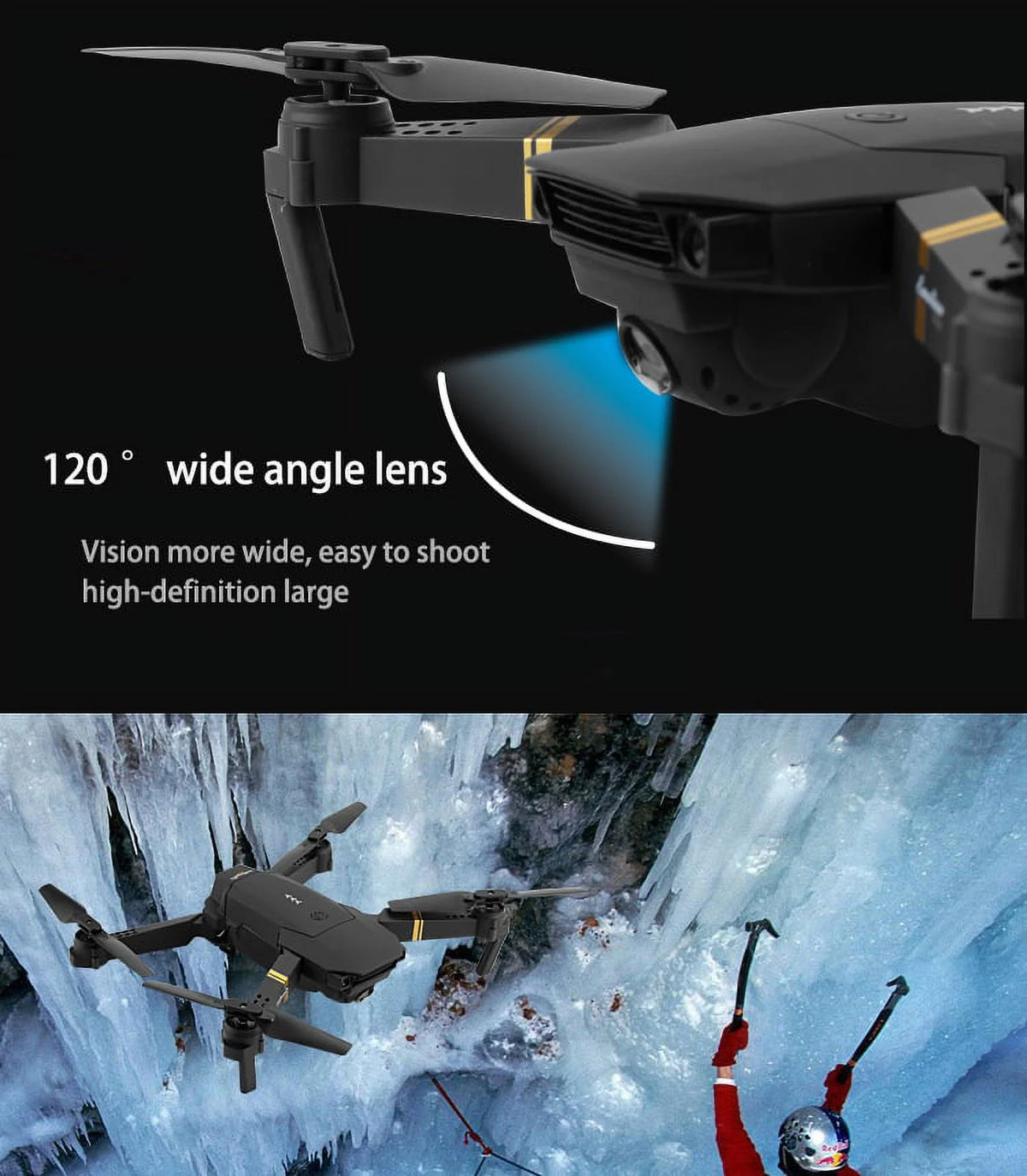 4K Folding Drone Quadcopter with Adjustable Camera A241