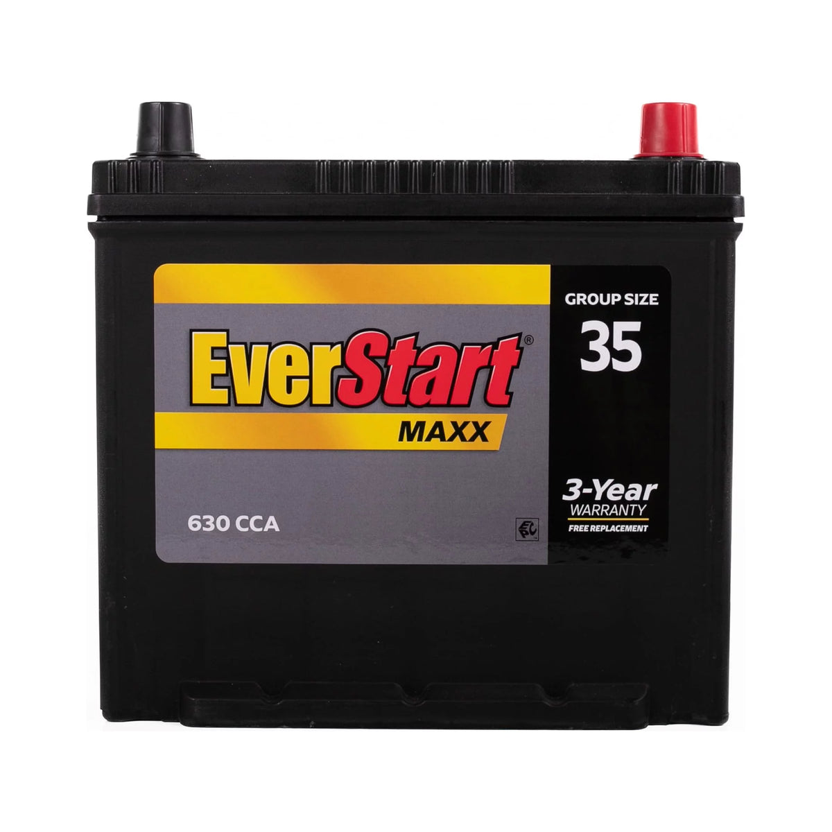 Lead Acid Automotive Battery Group Size 35N 12 Volt 640 CCA T210
