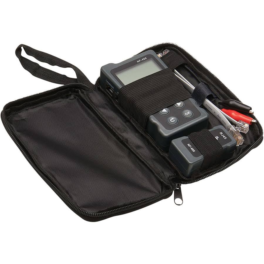 Network and Power over Ethernet Signal Tester with Carrying Case M1145