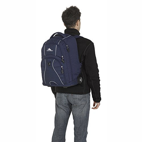True Navy 20.5 x 13.5 x 8-Inch Wheeled Laptop Backpack F55823