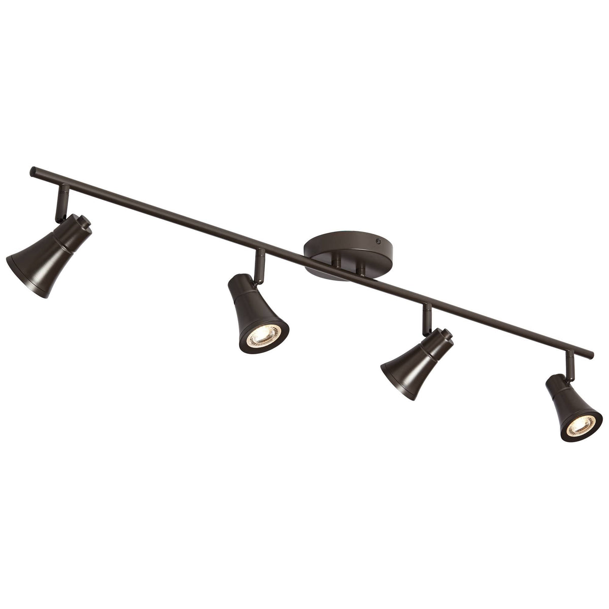 Bronze 4-Light LED Track Fixture X4414