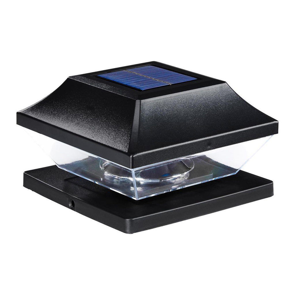 LED Solar Post Cap Lights 2-Pack Y638