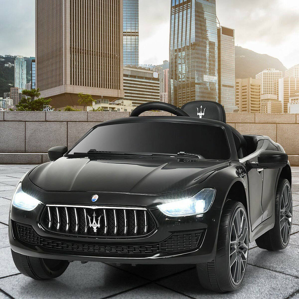Black 12 V Remote Control Kids Ride on Car P214