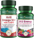 Krill Oil CoQ10 Vitamin D B12 Supplement Z89305