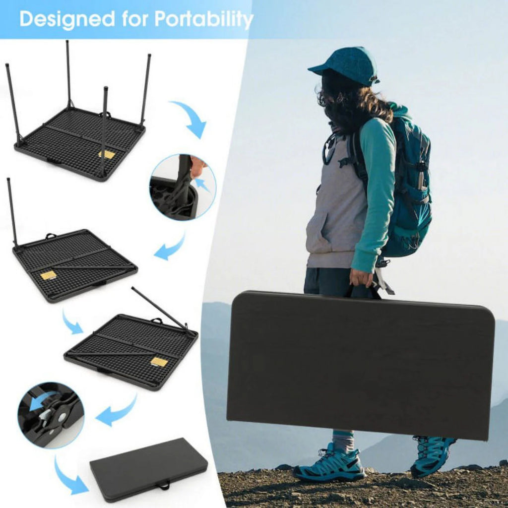 34" Portable Folding Card Table B394423