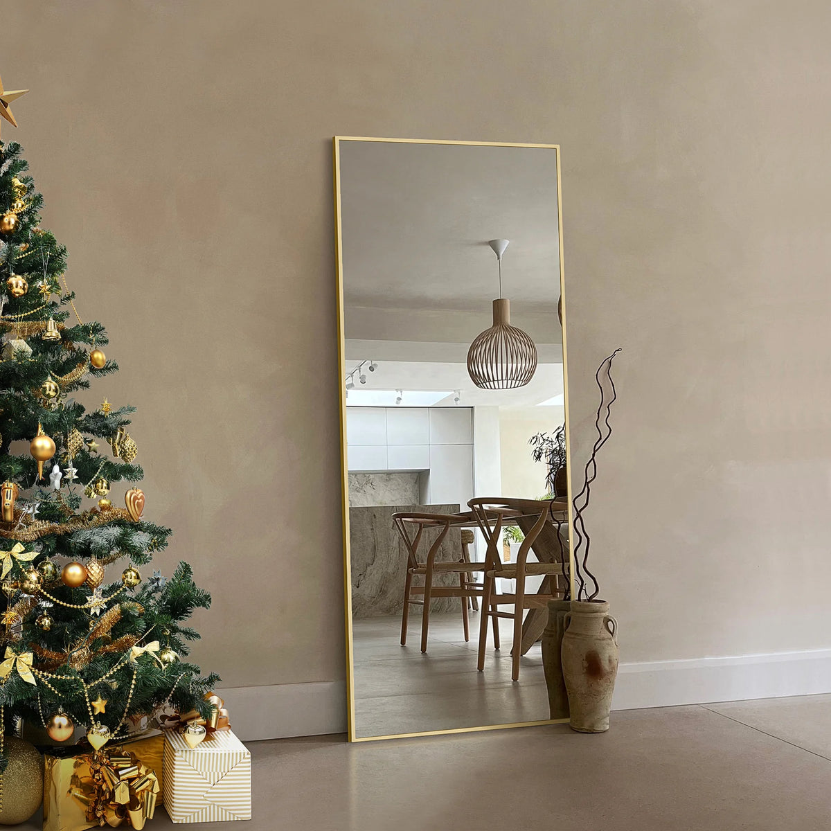 59"x16" Rectangle Full Length Mirror T40654