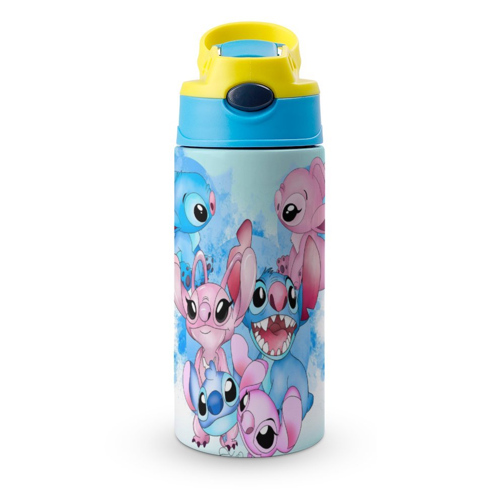 Stainless Steel Vacuum Insulated Water Bottle With Straw O3919