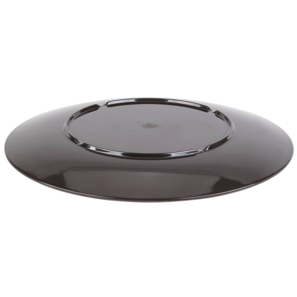 Round Woodgrain Platter 2/Case R198612