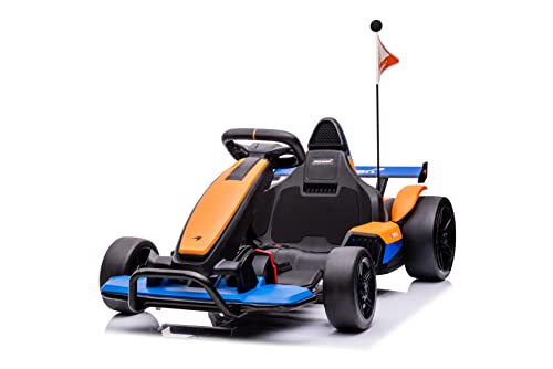 24V Electric Go Kart with 400W Motor, 2 Speeds, Drift/Sport Mode O7663