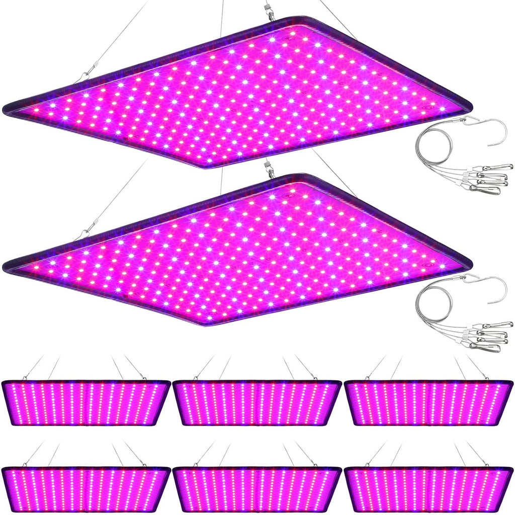 8 Pcs LED Grow Lights Full Spectrum S322