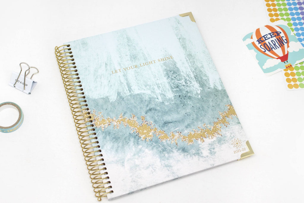 Crystal Blue Hard Cover Vision Planner G70232