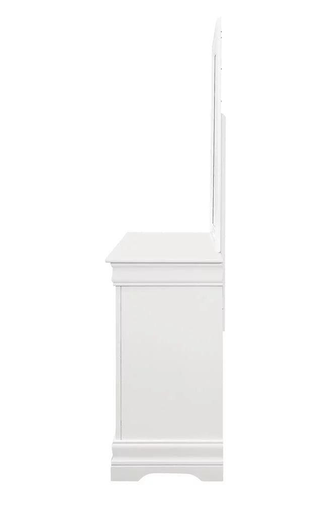 White 6-Drawer Wood Dresser H542675