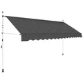 Anthracite Manual Retractable Awning R118207