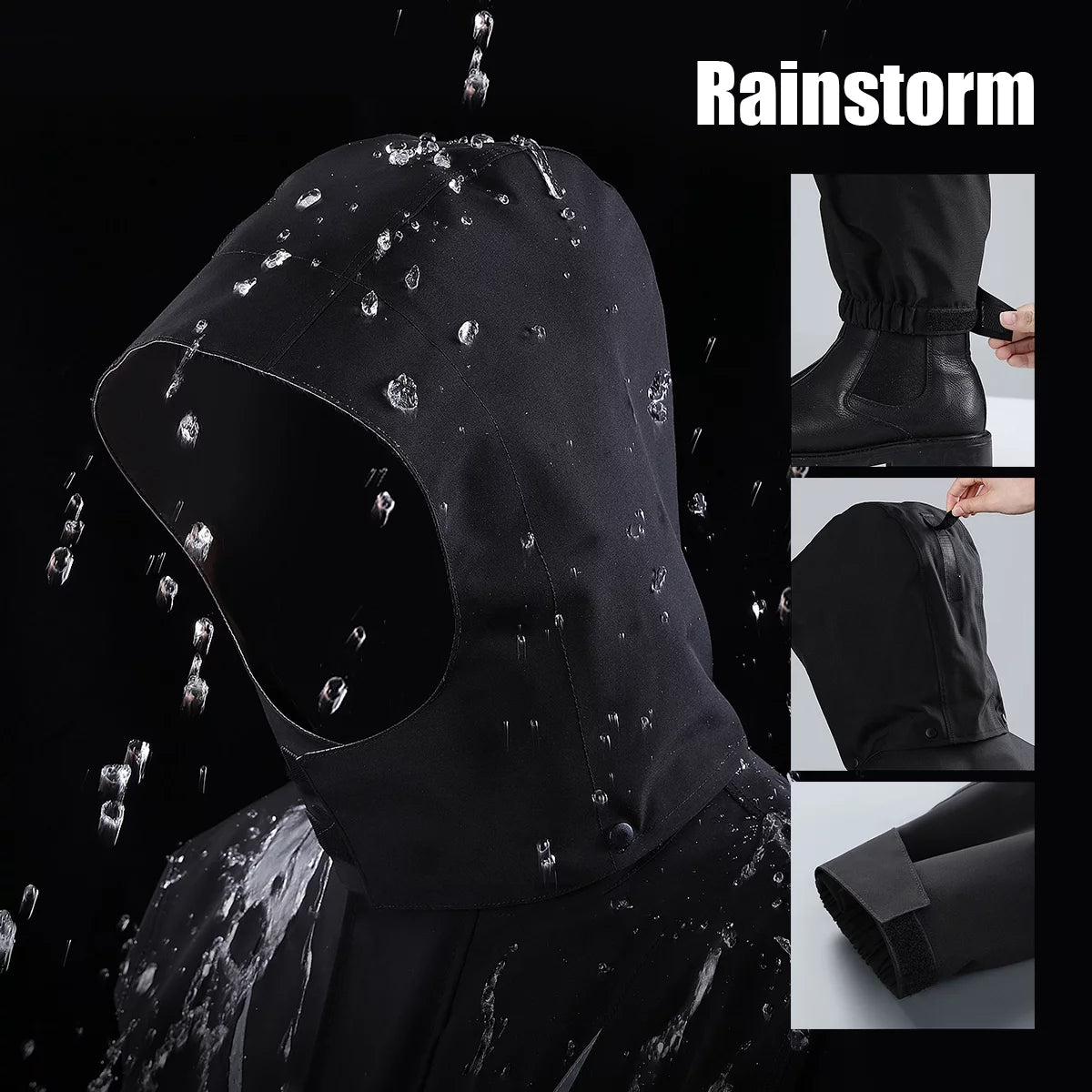 Waterproof Reflective Split Set Raincoat W106485