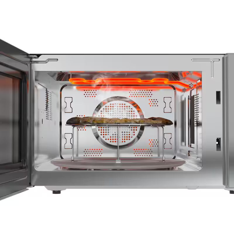 Electric Built-In Microwave in Silver with Mirror Finish N5473