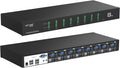 8 Port Rack Mount KVM Switch with Audio, 8 KVM Cables & 8 Audio Cables O89883