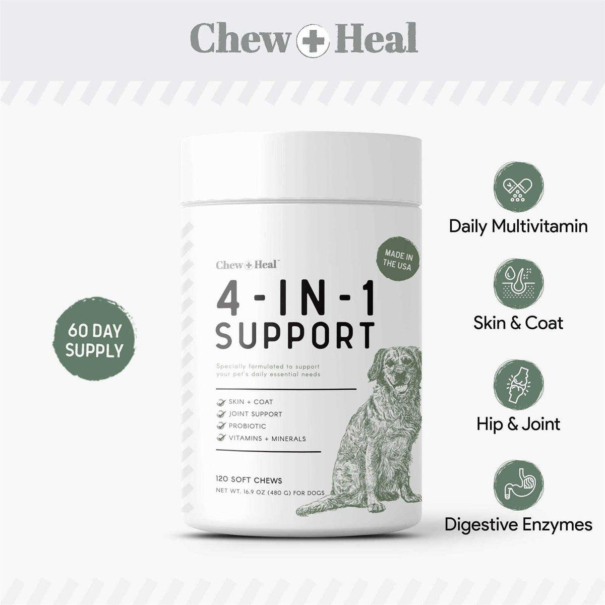 4-in-1 Support Pet Supplies U505286