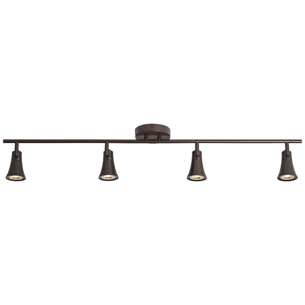 Bronze 4-Light LED Track Fixture X4414