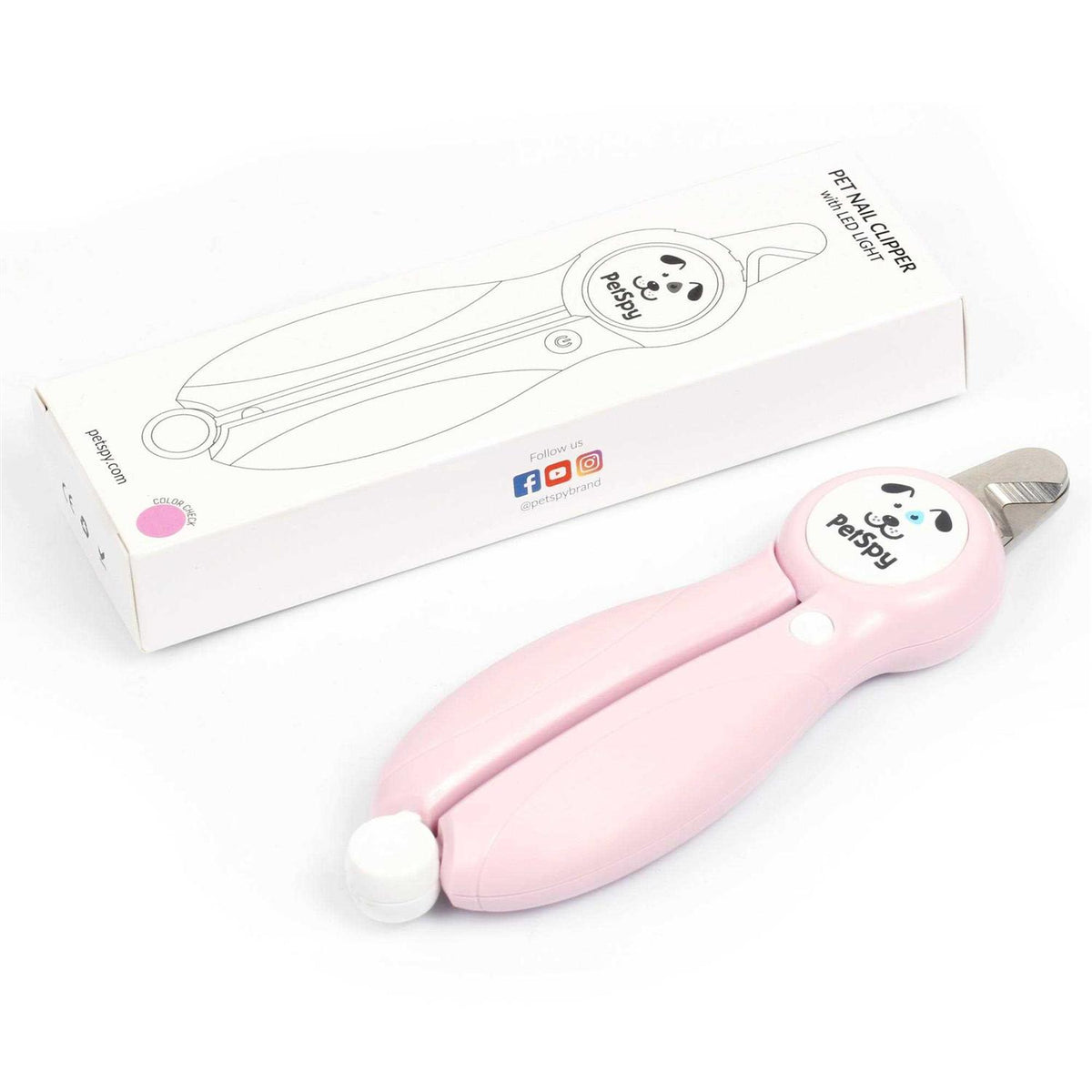 Dog Nail Clippers with LED Guide Light C884