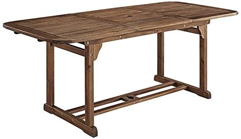 Acacia Wood Patio Dining Table G126752