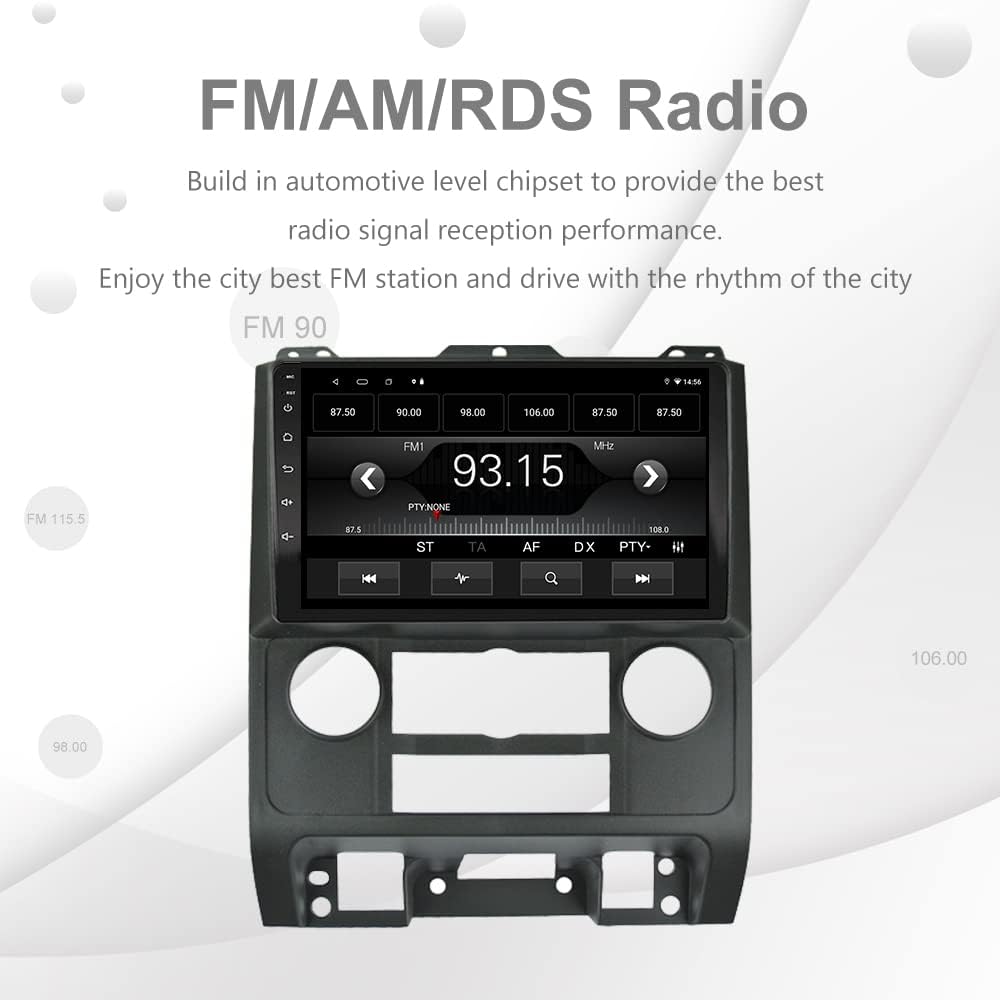 9 inch Android 11 Touch Screen Car Radio Head Unit for Ford Escape 2008-2012 F25478