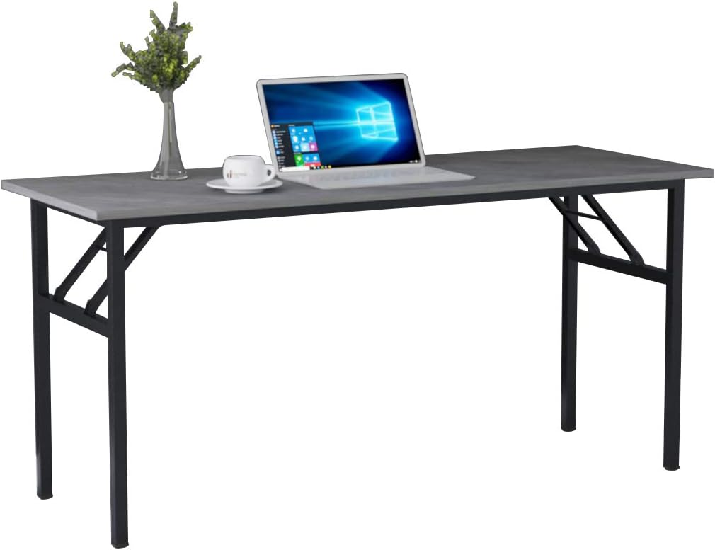 Rustic Brown Folding Computer Desk B5468