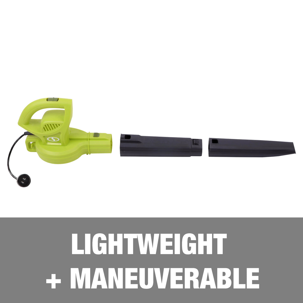 Electric Leaf Blower, 6-Amp, 155-mph, 260-CFM S387341