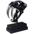 Black Saber Tooth Tiger Skull O600884
