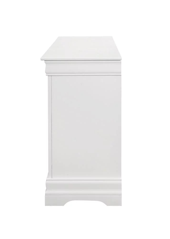 White 6-Drawer Wood Dresser H542675