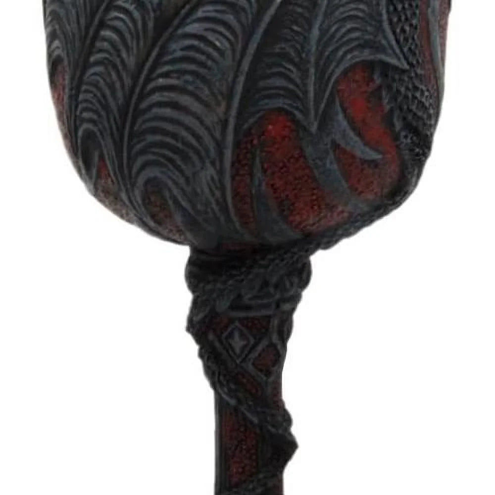 Dual Dragon Heart Wine Goblet Chalice K74832