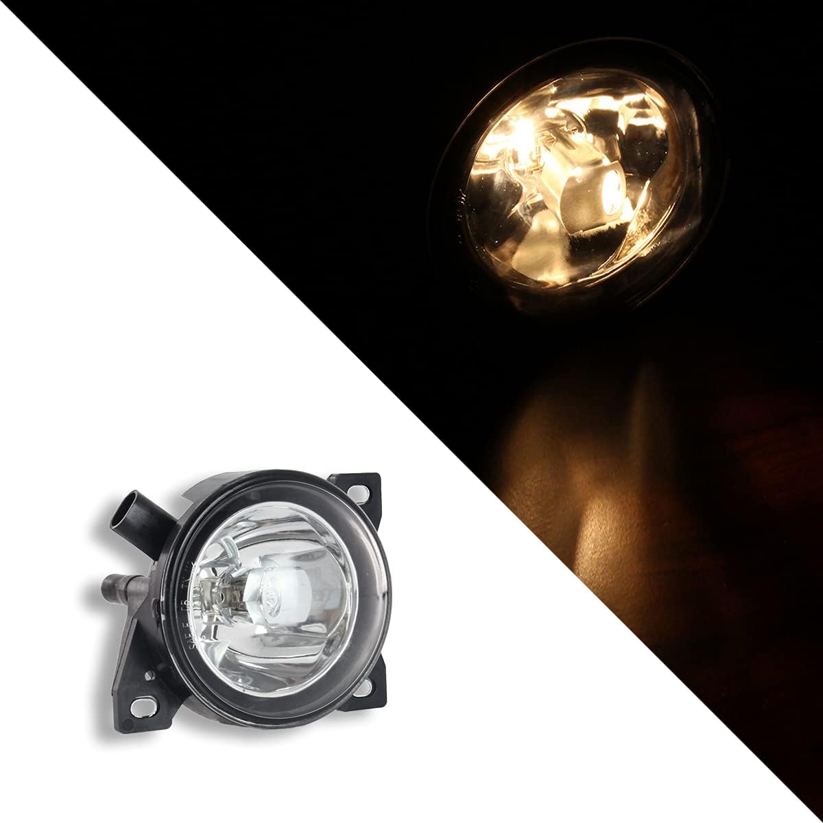 Pair Fog Lights with Bulbs, Pack of 2 C71187