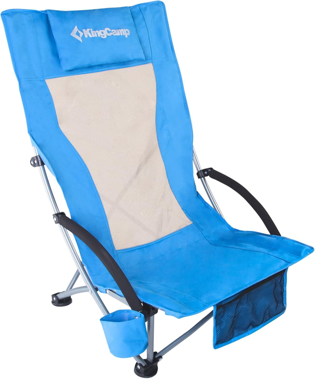 Low Sling Mesh Beach Chair with Carry Bag B661