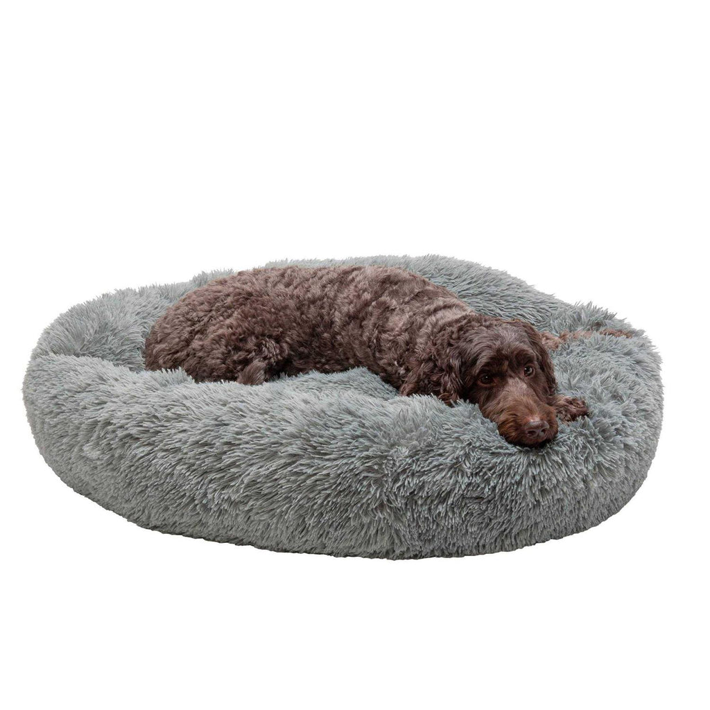 Long Fur Donut Dog Bed X257