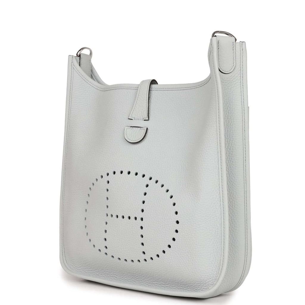 Bleu Pale Clemence Palladium Hardware P338