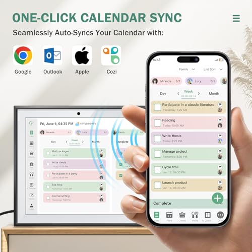 10.1 Inch WiFi Smart Digital Calendar O335