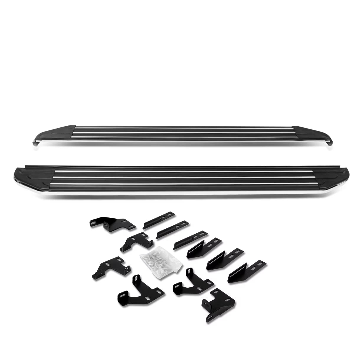 Pair 5.5" Aluminum Side Step Nerf Bar Running Board Z87006