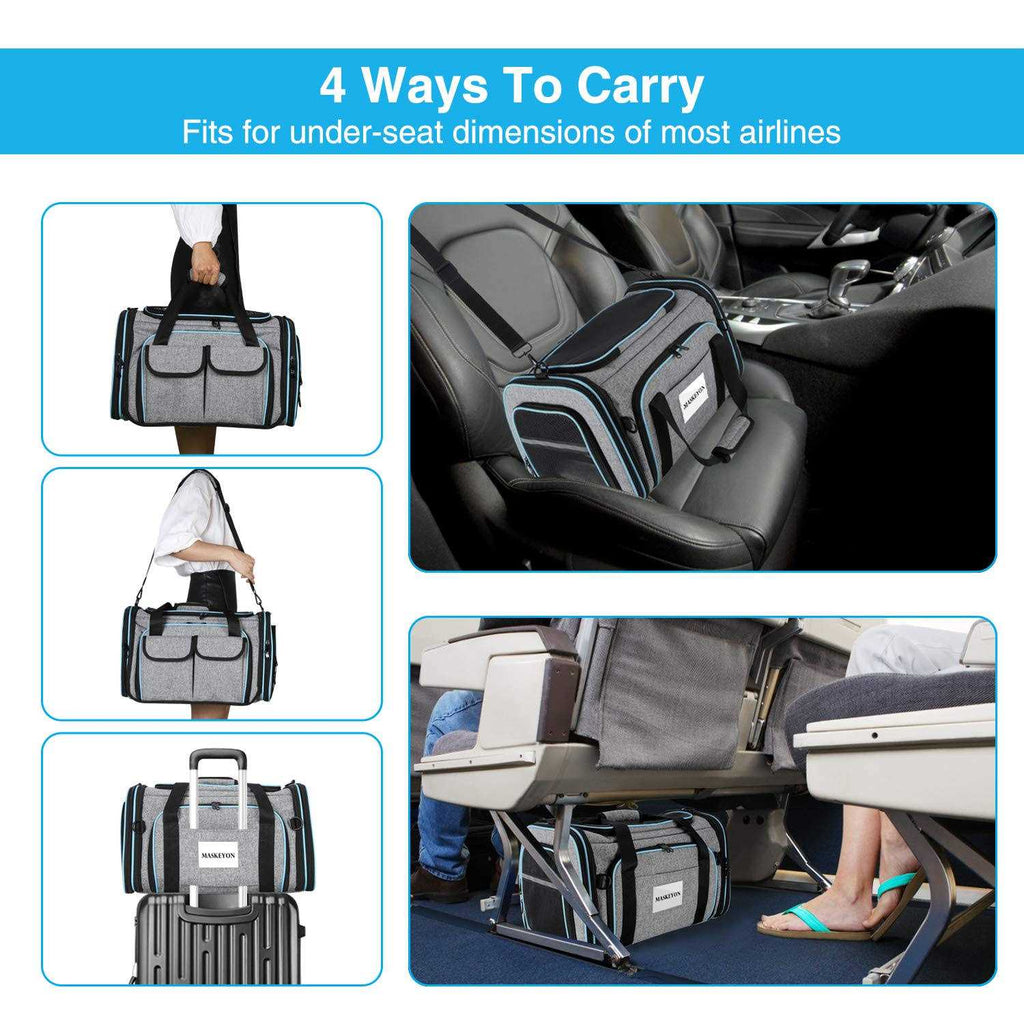 Soft Sided Collapsible Pet Carrier N5858