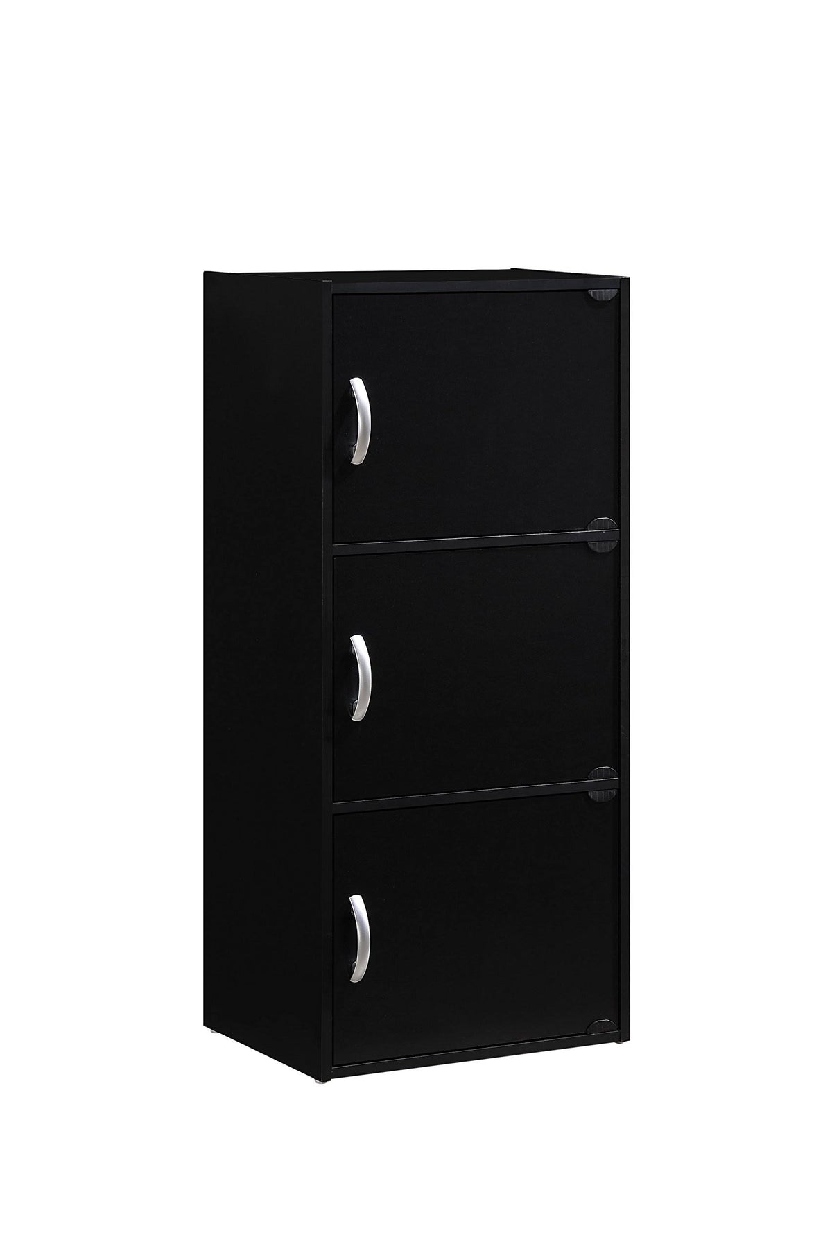 Black 3-Door Cabinet Z94234