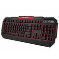 7 Colors LED Backlit USB Wired Gaming Keyboard Y856535