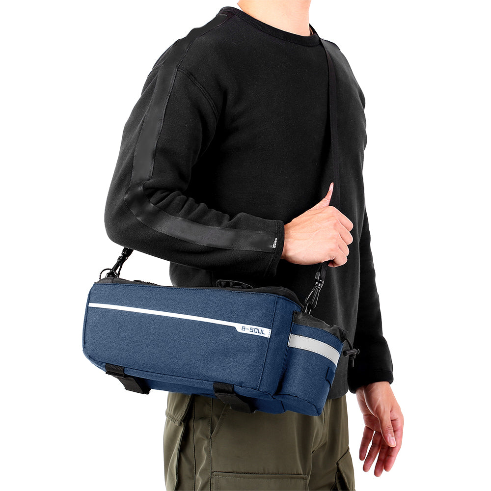Bike Pannier with Holes Reflective Insulated Trunk Bag N971