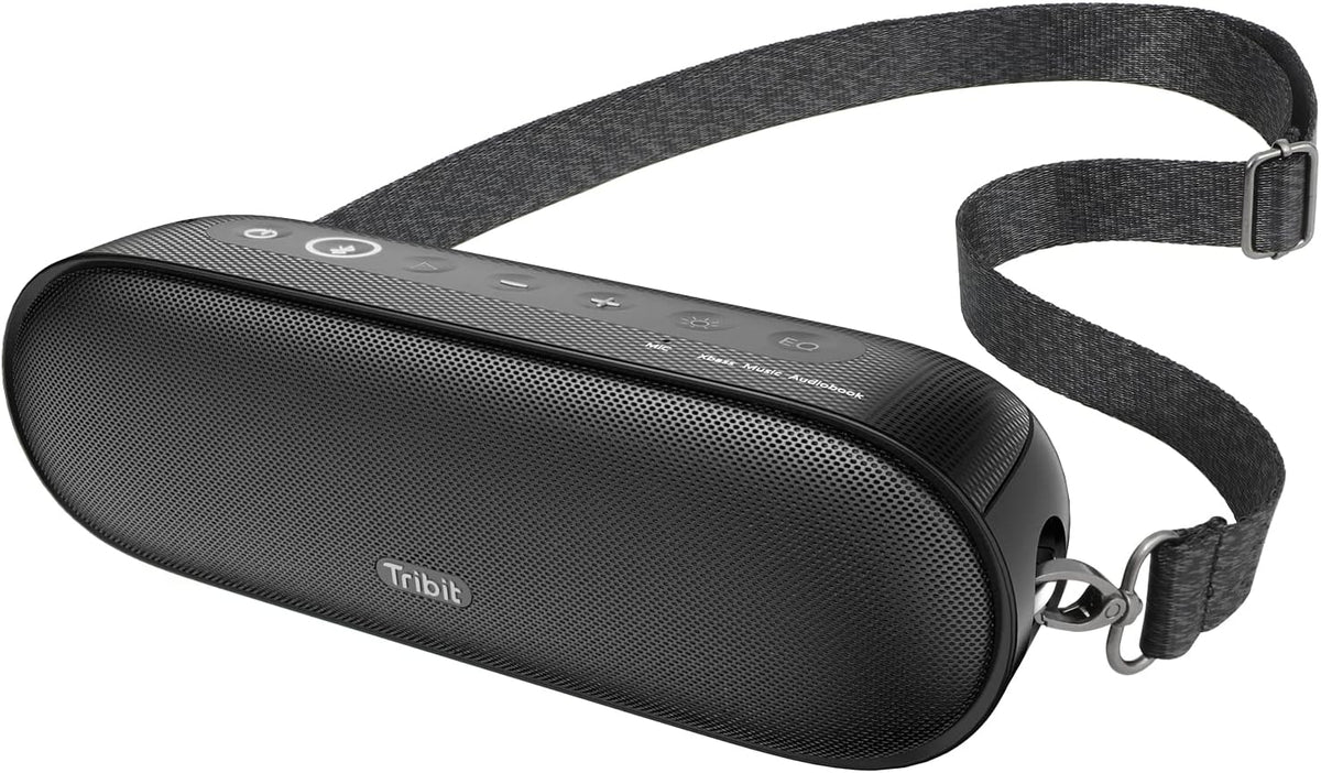 Portable Bluetooth Speaker with Pure Titanium Drivers, IPX7 Waterproof, 20H Playtime H3412
