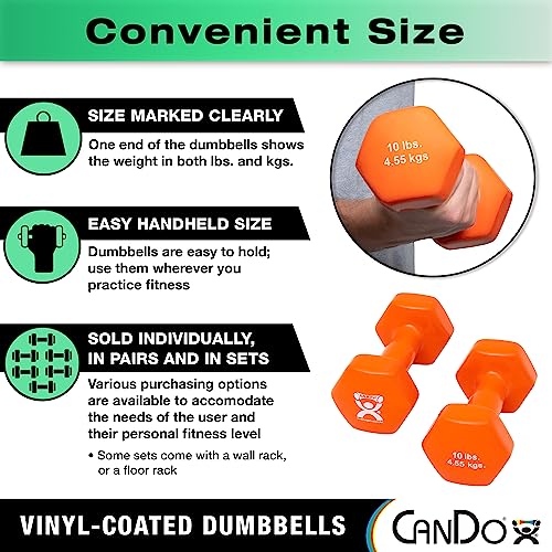 Vinyl Coated Dumbbells F530689