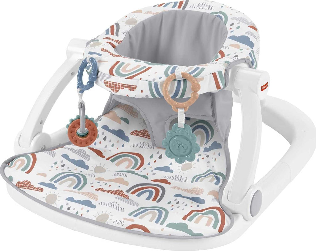 Portable Baby Floor Seat with Machine Washable Seat Pad Y853657