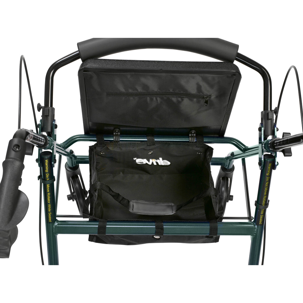 Green Rollator Walker with Padded Seat C4327