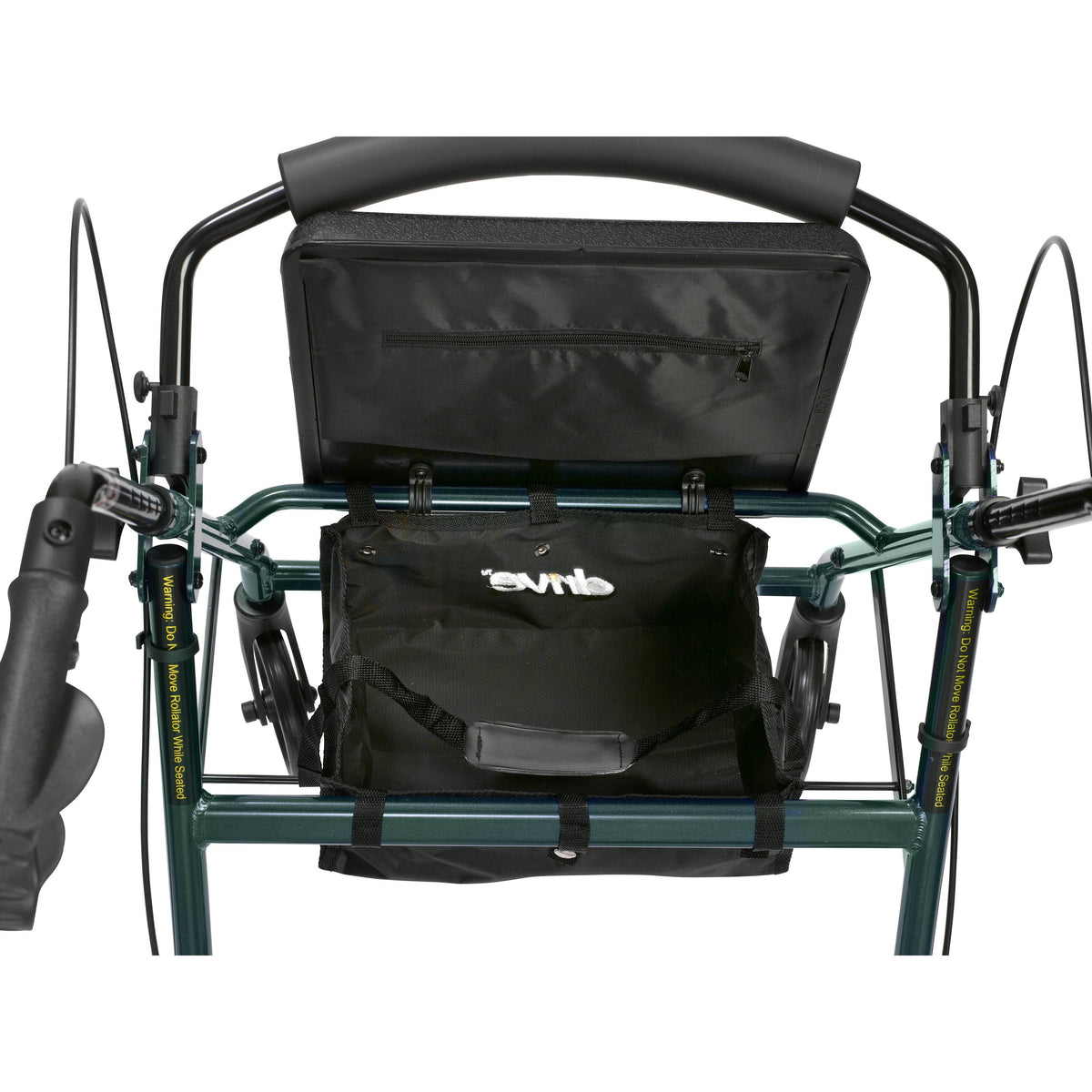 Green Rollator Walker with Padded Seat C4327