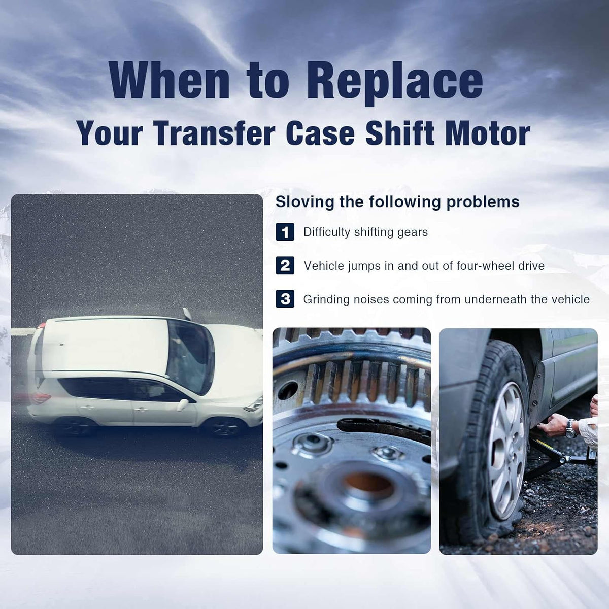 Transfer Case Shift Motor Z871987