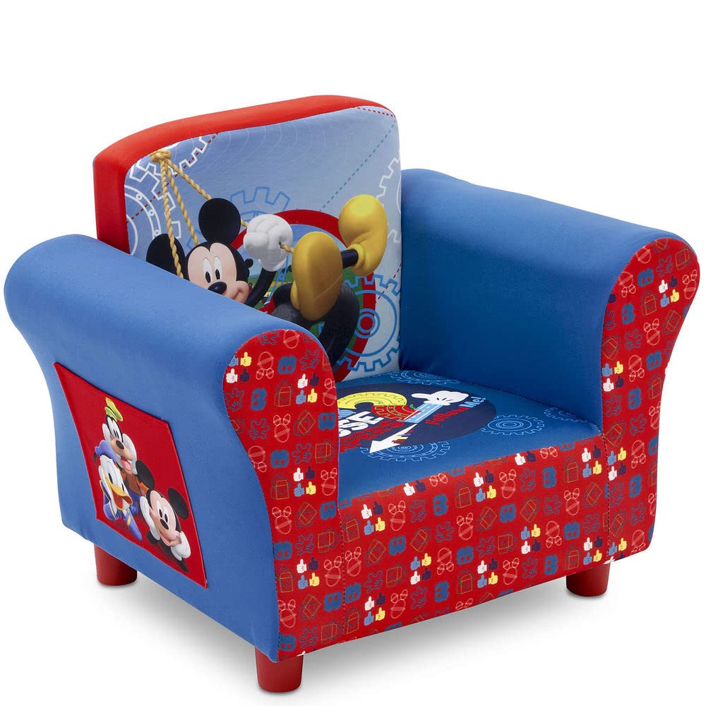 Upholstered Chair and Chair Desk with Storage Bin R908