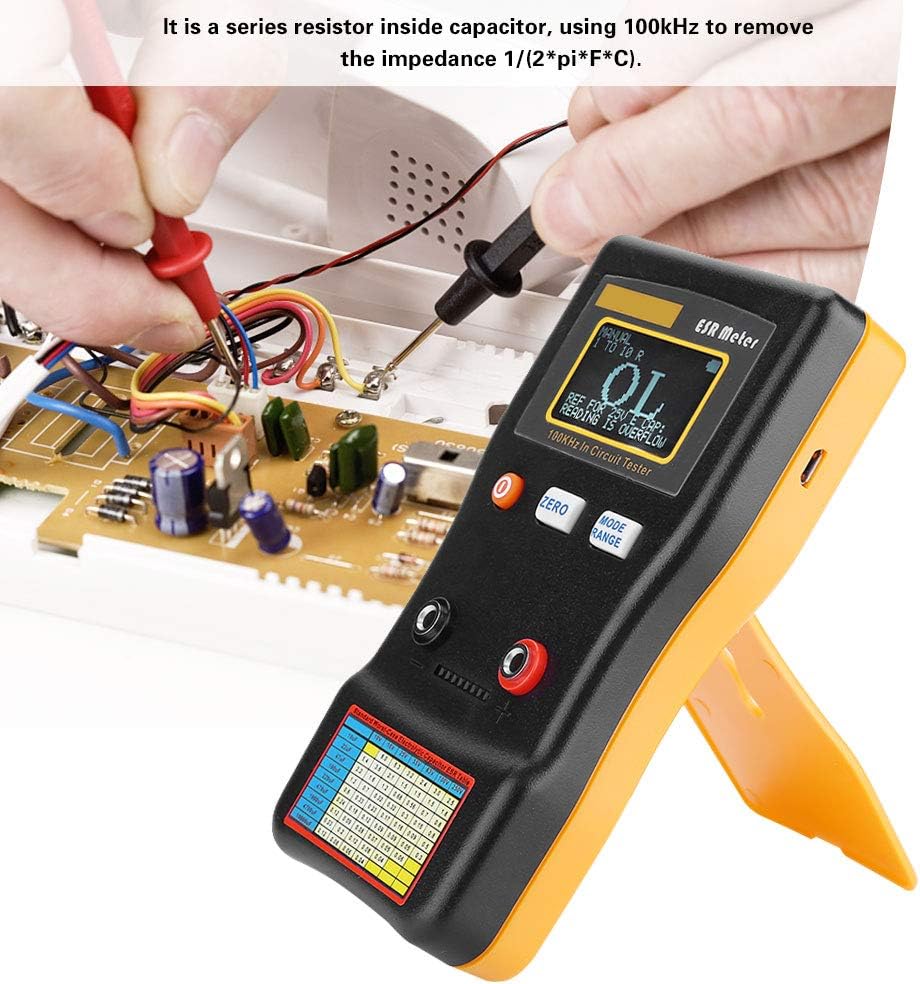 Auto Ranging ESR LCR Meter Capacitor Low Ohm Meter R513164